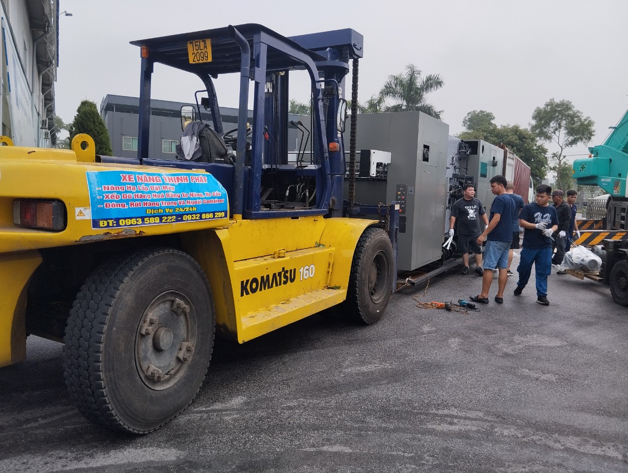 Bán xe nâng bãi thanh lý giá rẻ tại Hải Phòng