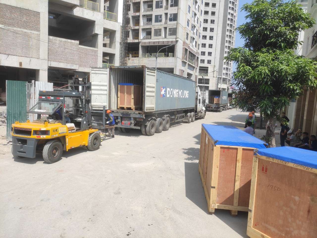 Cho thuê xe nâng tại Quận Ngô Quyền
