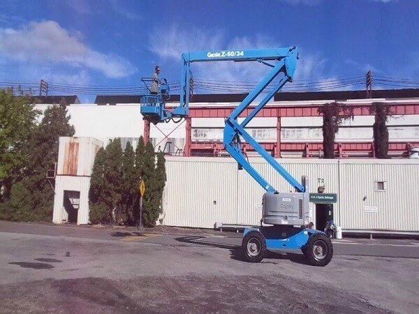 Dịch vụ cho thuê xe nâng người tại Hải Phòng